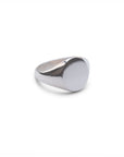 Silver Large Signet Ring