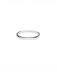 Silver Thin Signet Ring