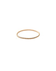 Gold Dainty Twist Stacker Ring