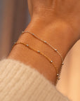 Two-Tone Satellite Bracelet