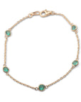 14k Emerald Yard Bracelet | .75 CTW