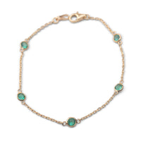 14k Emerald Yard Bracelet | .75 CTW