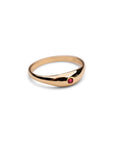 14k Little Ruby Dome Ring