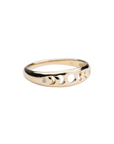 14k Gold Moon Phases Ring