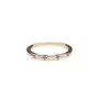 14k Triple Baguette Ring