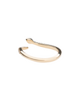 14k Diamond Snake Ring