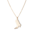 Gold Boot Necklace