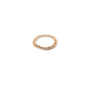 Gold Curb Chain Ring