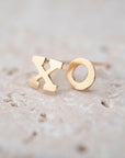 Gold Filled Alphabet Stud (Single)