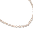 Organic Shapes Pearl Necklace