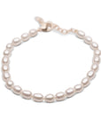 Oval Pearl Bracelet