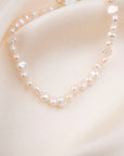 Organic Shapes Pearl Necklace