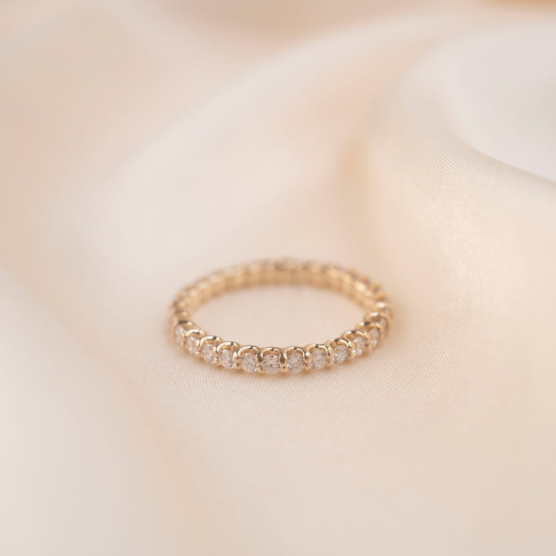 14k Diamond Eternity Ring | .75 CTW