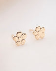 Gold Flower Studs