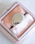 Silver Signet Ring