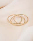 Gold Stackable Ring Set of 3