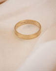 Gold Flat Ring | 3.5mm