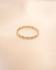 Gold Infinity Ring