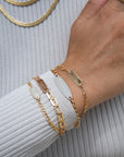 Gold Neptune ID Bracelet