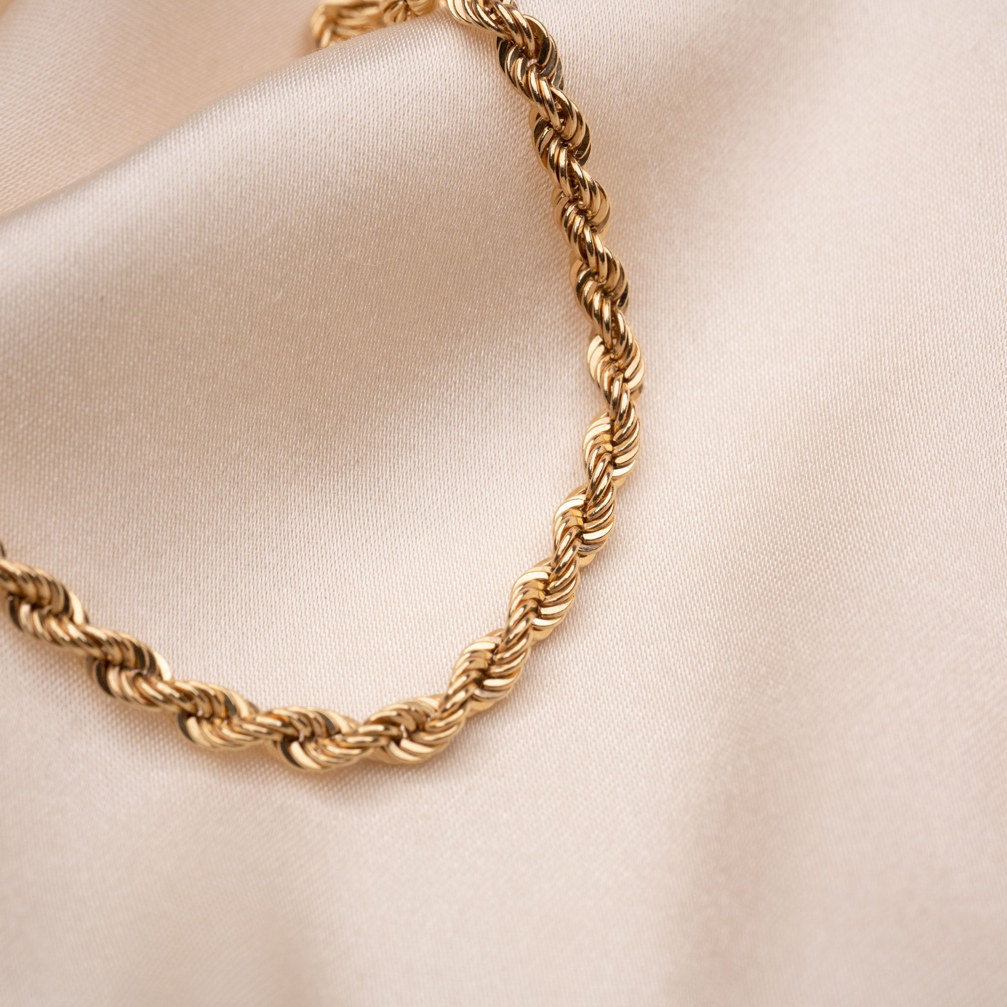 Gold Rope Necklace