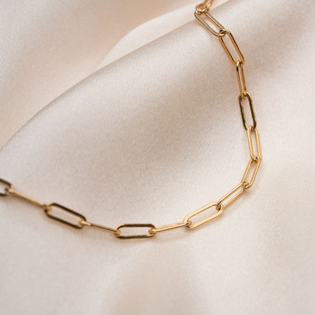Rectangle Chain Necklace – Hannah Naomi Jewelry