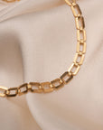 Gold Retro Necklace