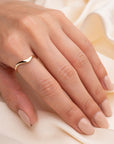 14k Gold V Shaped Ring