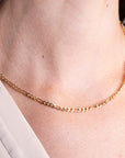 Gold Figaro Necklace