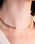 Gold Retro Necklace