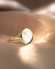 14k Gold Signet Ring