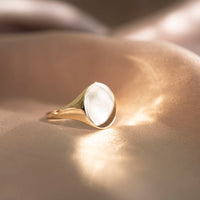 14k Gold Signet Ring