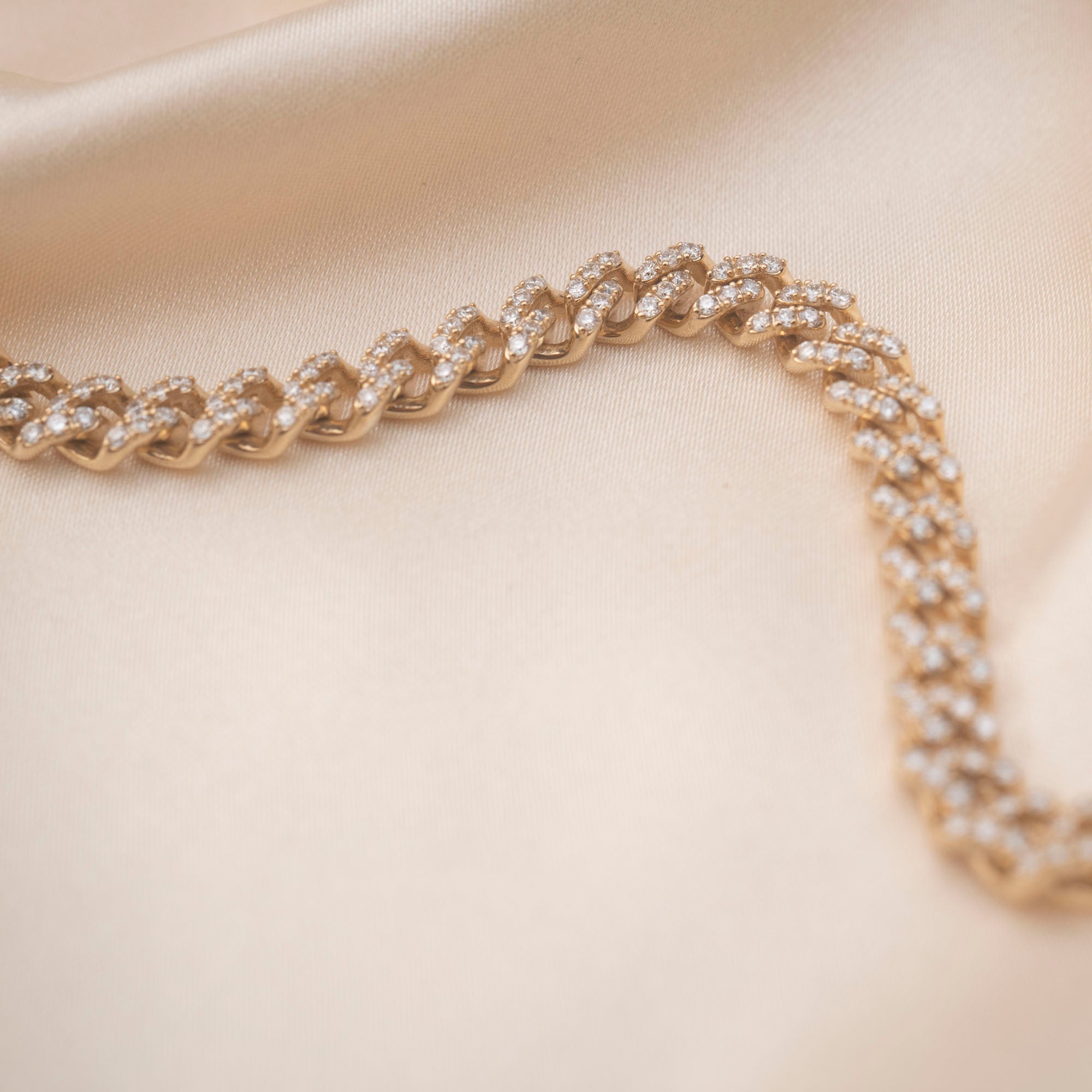 Diamond Cuban Link Bracelet - Bracelets