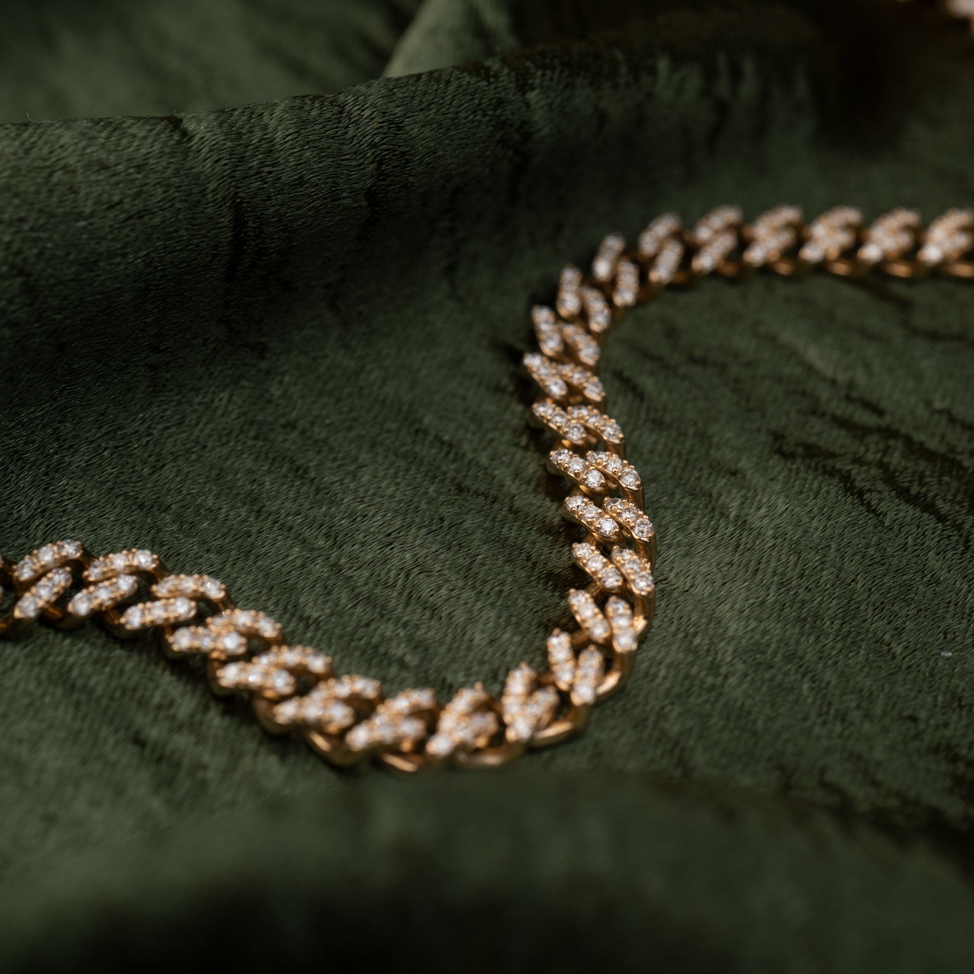 Diamond Cuban Link Necklace - Necklace