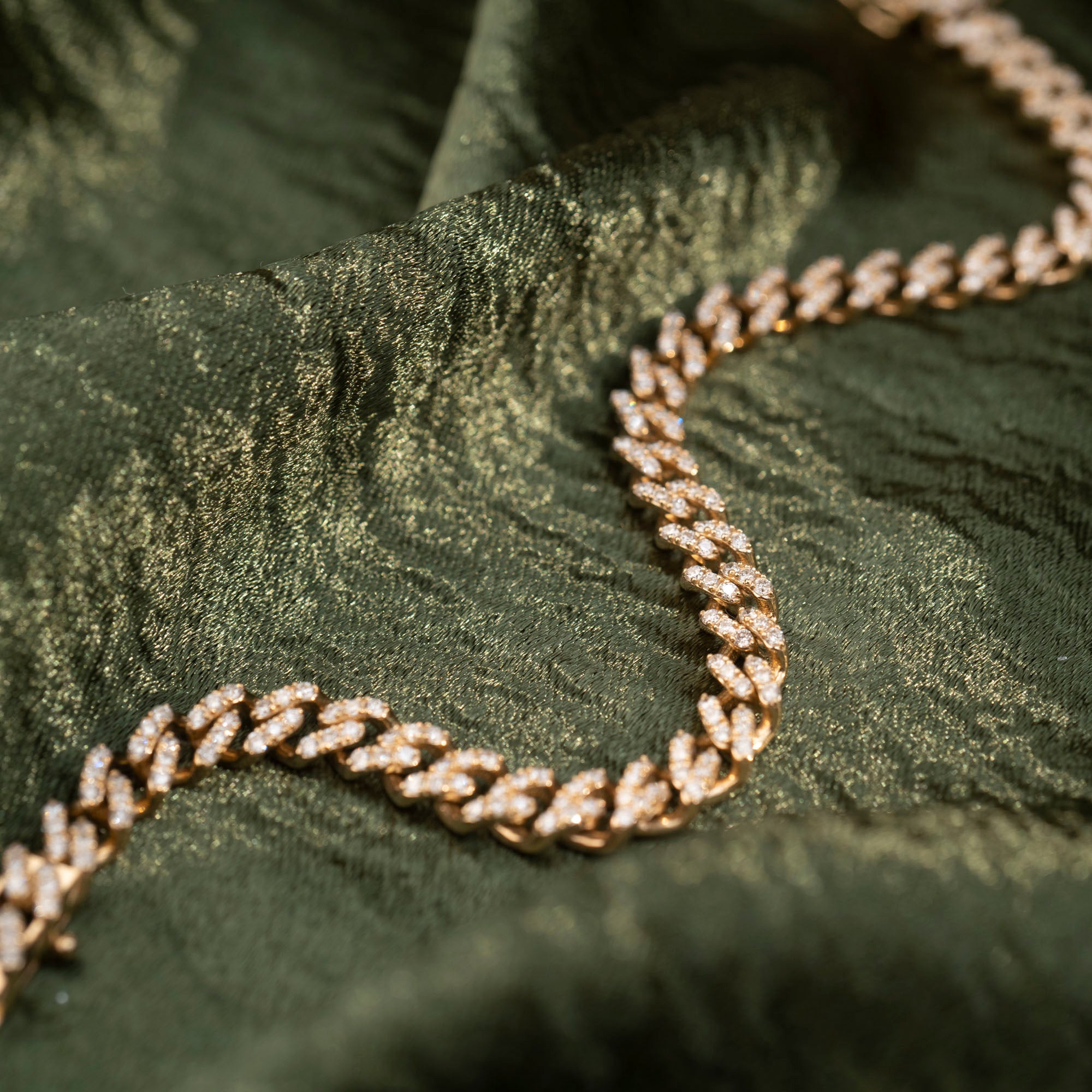 Diamond Cuban Link Necklace - Necklace