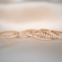 14k Diamond Eternity Ring | .75 CTW