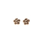 Gold Flower Studs