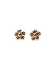 Gold Flower Studs