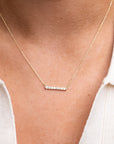 Diamond Bar Necklace