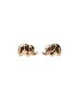 Gold Lucky Elephant Studs