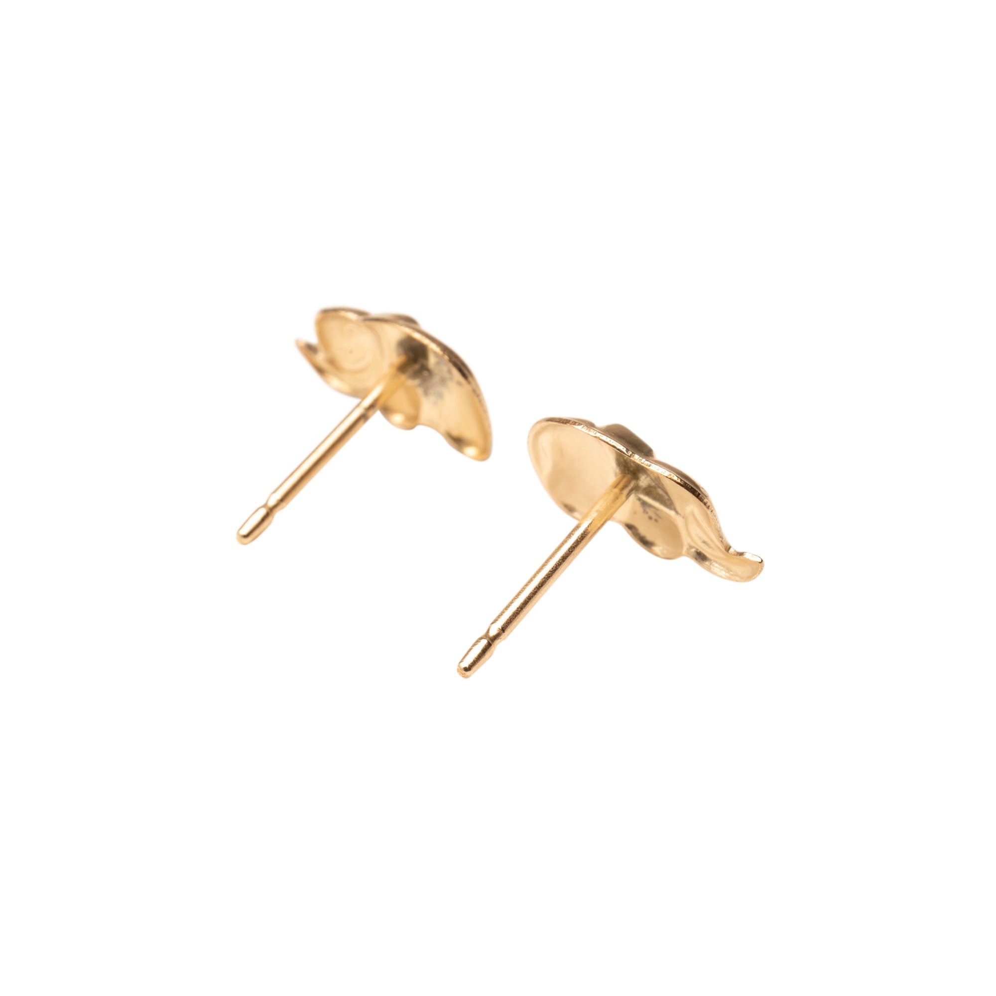 Gold Lucky Elephant Studs