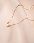 Diamond Bezel Necklace