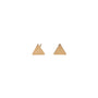 Gold Triangle Studs