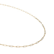 Gold Rectangle Necklace