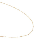 14k Gold Satellite Necklace