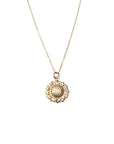 Gold Sunflower Necklace