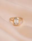 Aquamarine Bezel Ring - Fine Jewelry