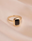 Black Onyx Tiered Bezel Ring - Fine Jewelry