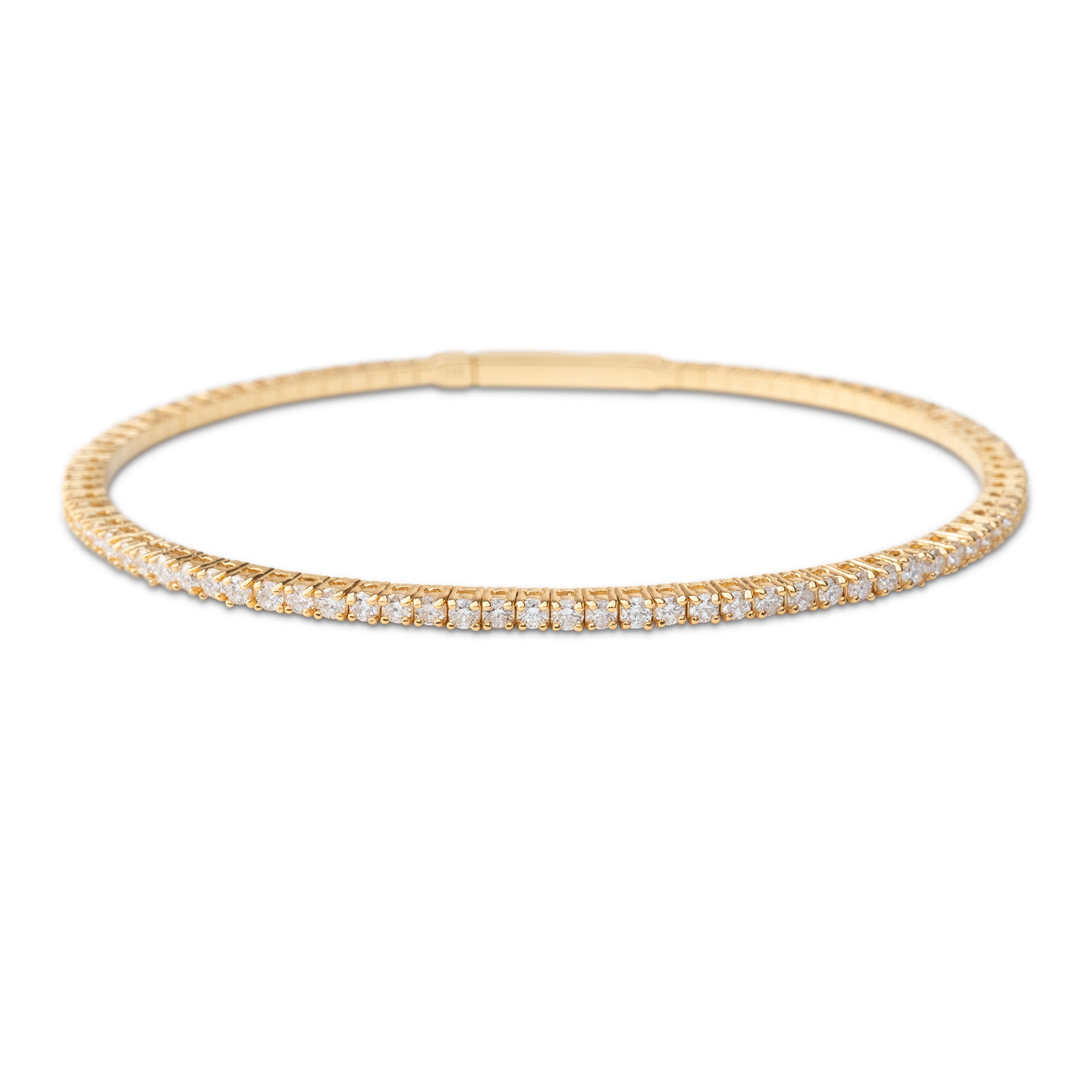 Diamond Flex Bangle | 1.7mm - Jewelry