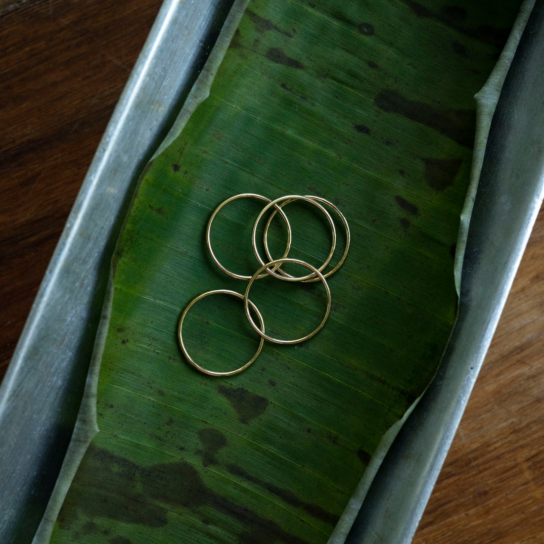 14k Gold Stackable Ring