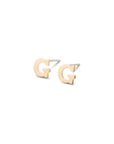 Gold Filled Alphabet Stud (Single)